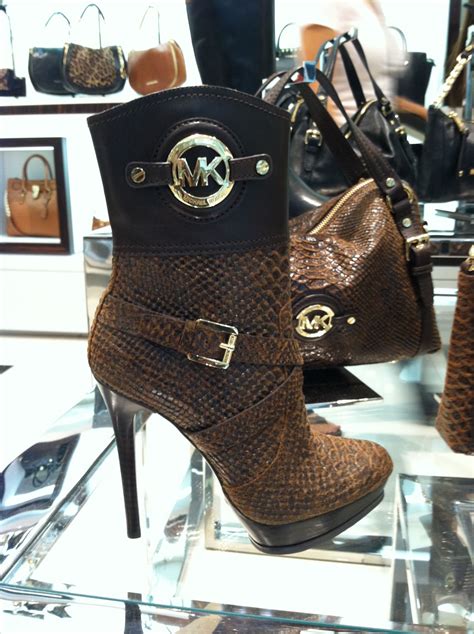 michael kors snake shoes|Michael Kors snakeskin boots.